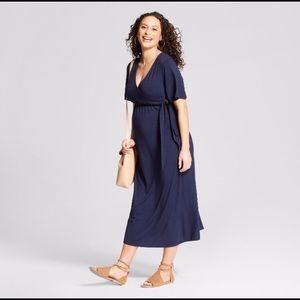 Maternity Knit Wrap Dress- NWT